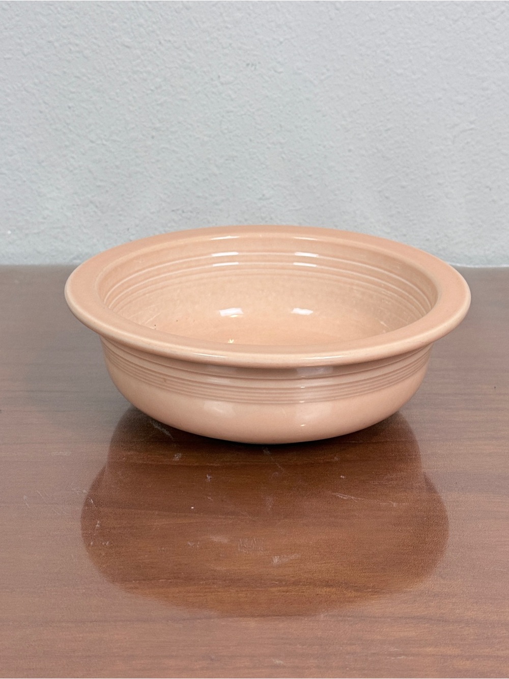 Vintage Fiesta Apricot 8.5 inch Serving Bowl Retired